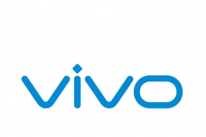 vivo蓝色线条logo