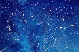 彩色星空H5背景