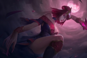 英雄联盟LOL伊芙琳Evelynn 3440x1440壁纸