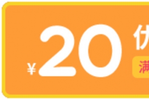 双十二20元优惠券