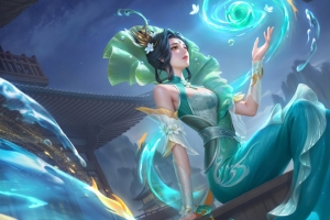 甄姬-逆浪荇歌 王者荣耀 3440x1440带鱼屏游戏壁纸