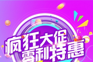 双11疯狂大促零利特惠