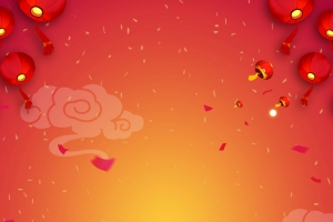 春节背景元素图