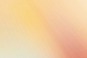 白色线条橙色背景