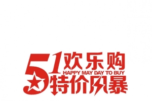 51欢乐购特价风暴艺术字