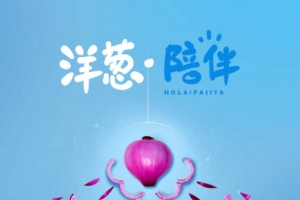 蓝色清新食物海报