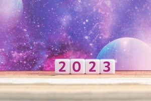新年 2023 数字 节日 4k壁纸 3840x2160