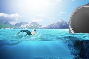 夏天海洋游泳蓝色背景banner