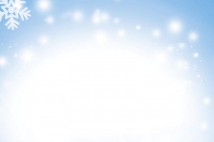 清新冬季滑雪运动背景素材