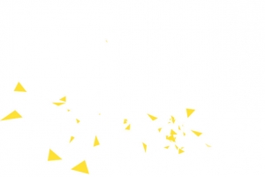 飘零黄色三角形