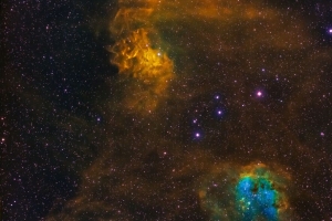 星云 恒星 云 空间 彩色 4k壁纸 3840x2160