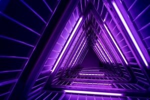 梯形图 紫色 浅色 4k壁纸 3840x2160