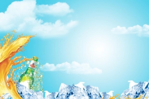 激情狂欢嗨啤夏日背景模板