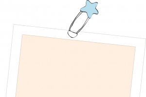 手绘卡通边框照片框