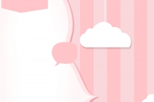 简约粉色条纹女装PSD分层主图背景素材