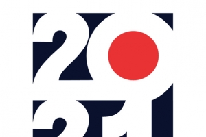 2021创意新年红字