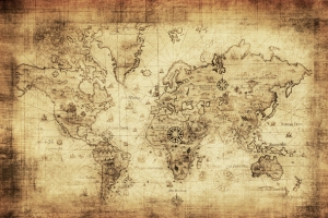 怀旧世界地图