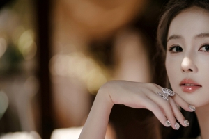 白鹿 高清养眼美女3440x1440带鱼屏壁纸