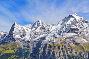山脉 雪 浮雕 景观 自然 4k壁纸 3840x2160