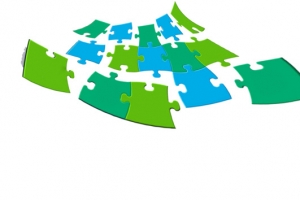 PPT拼图素材png