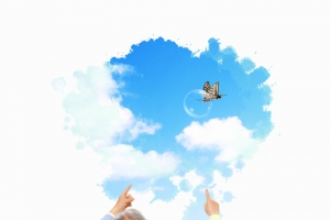 简约老人退休生活背景素材