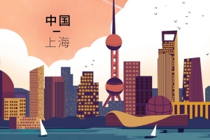 国潮建筑素材