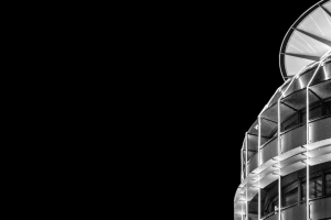 建筑 建筑 夜晚 黑白 极简主义 4k壁纸 3840x2160