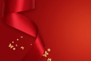 淘宝红色电商活动年终庆典banner
