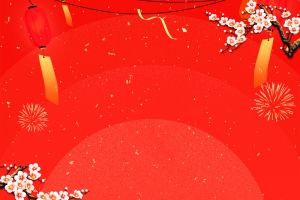 卡通元宵节童趣红色banner