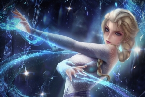 冰雪女王4k手机壁纸竖屏
