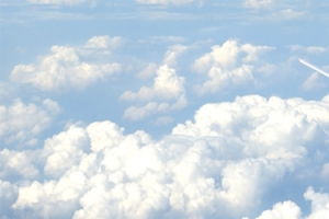 天空飞机背景海报