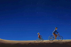 爱在父亲节简约海报