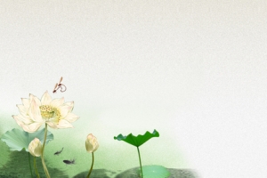 春天春夏文艺棕色banner背景