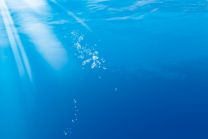 蓝色水背景素材
