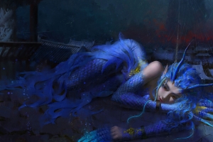 敖闰 厚涂 唯美高清人物绘画 4K壁纸 3840x2160