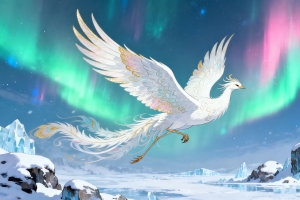 北极 白凤凰4k壁纸