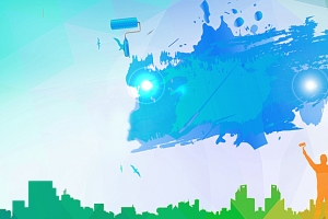 创意毕业季海报素材背景
