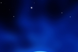 七夕蓝色星空背景