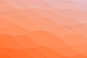 创意波浪红色渐变banner