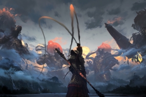 黑神话悟空四大天王 2880x1800高清壁纸 免费下载