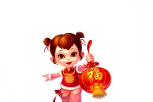 中国娃娃女孩