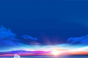 蓝色背景