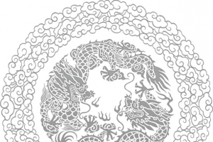 中国风复古风镂空花纹底纹装饰