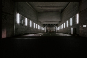 走廊 隧道 黑暗 地堡 地下 4k壁纸 3840x2160