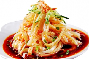传统美食红油凉面