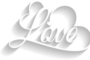 矢量love艺术字