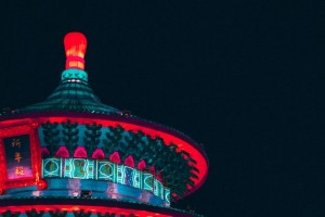建筑 结构 中国 灯光 建筑 4k壁纸 3840x2160