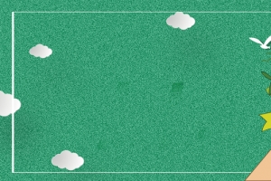 保护环境低碳生活几何绿色banner