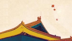 唯美淡雅中国风banner背景