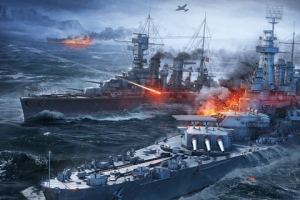 海洋战争画报背景